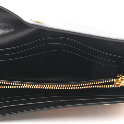 Burberry Vintage Check Grain Calfskin Halton Wallet Black 5 of 11