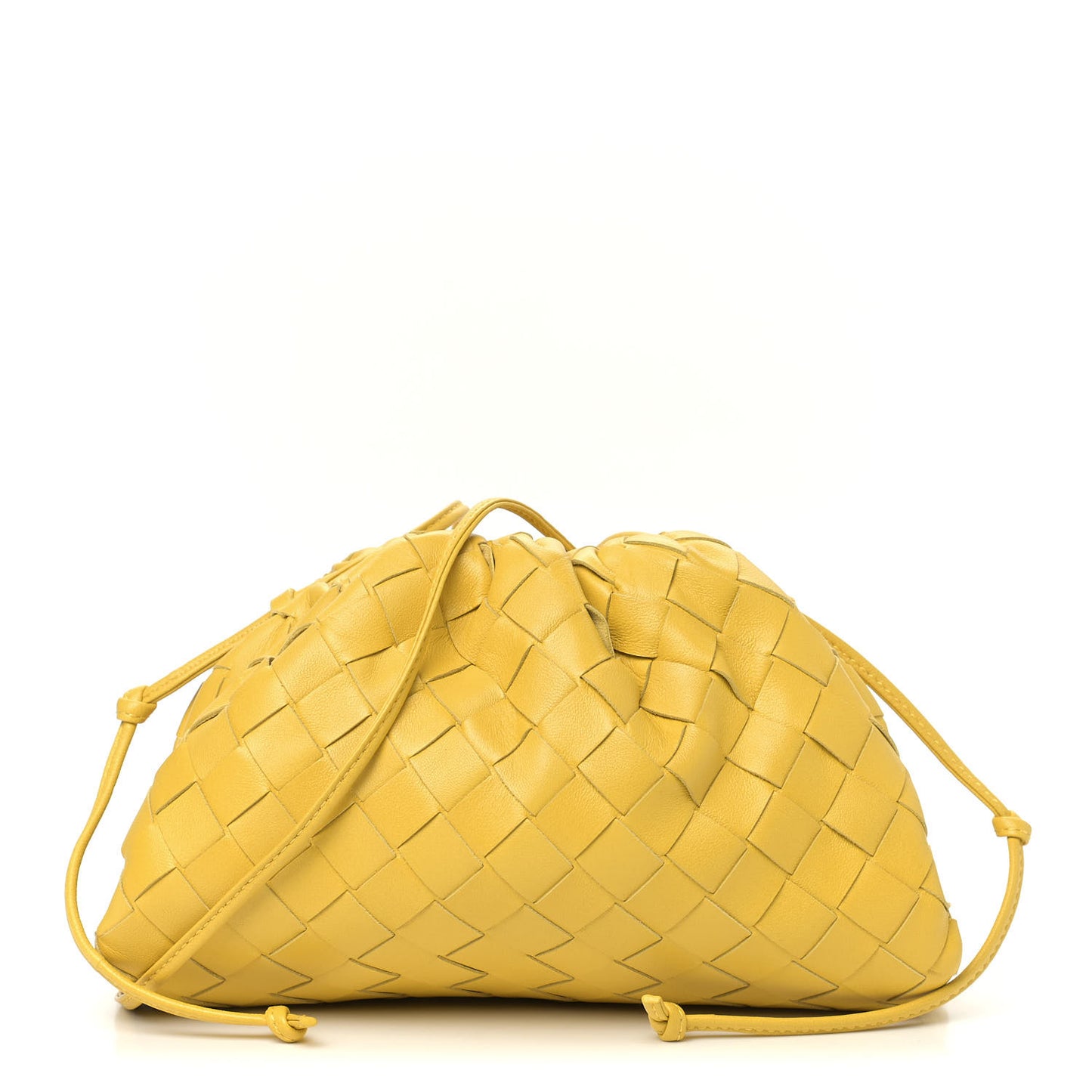 Nappa Intrecciato The Mini Pouch Buttercup