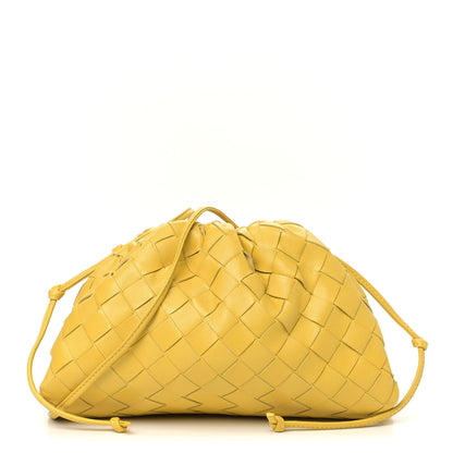 Bottega Veneta Nappa Intrecciato The Mini Pouch Buttercup 1 of 8