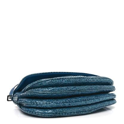 Bottega Veneta Ayers Crossbody Messenger Blue 4 of 11