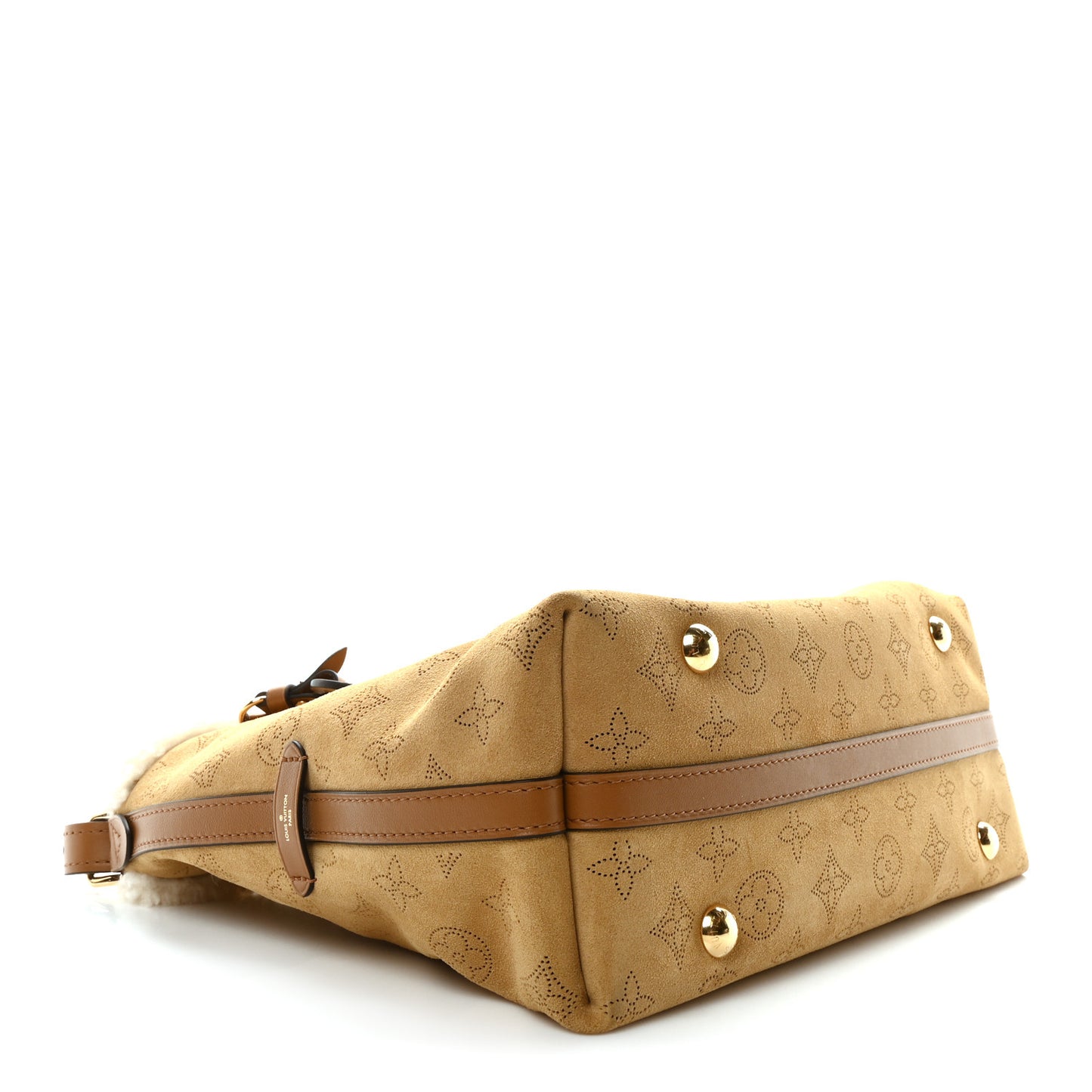 Suede Mahina CarryAll PM Beige
