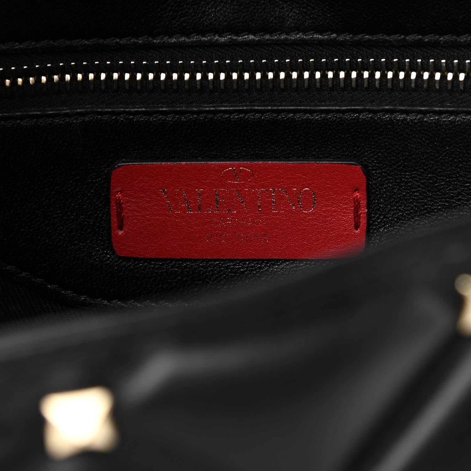 Valentino Garavani Nappa Candystud Crossbody Black 6 of 11