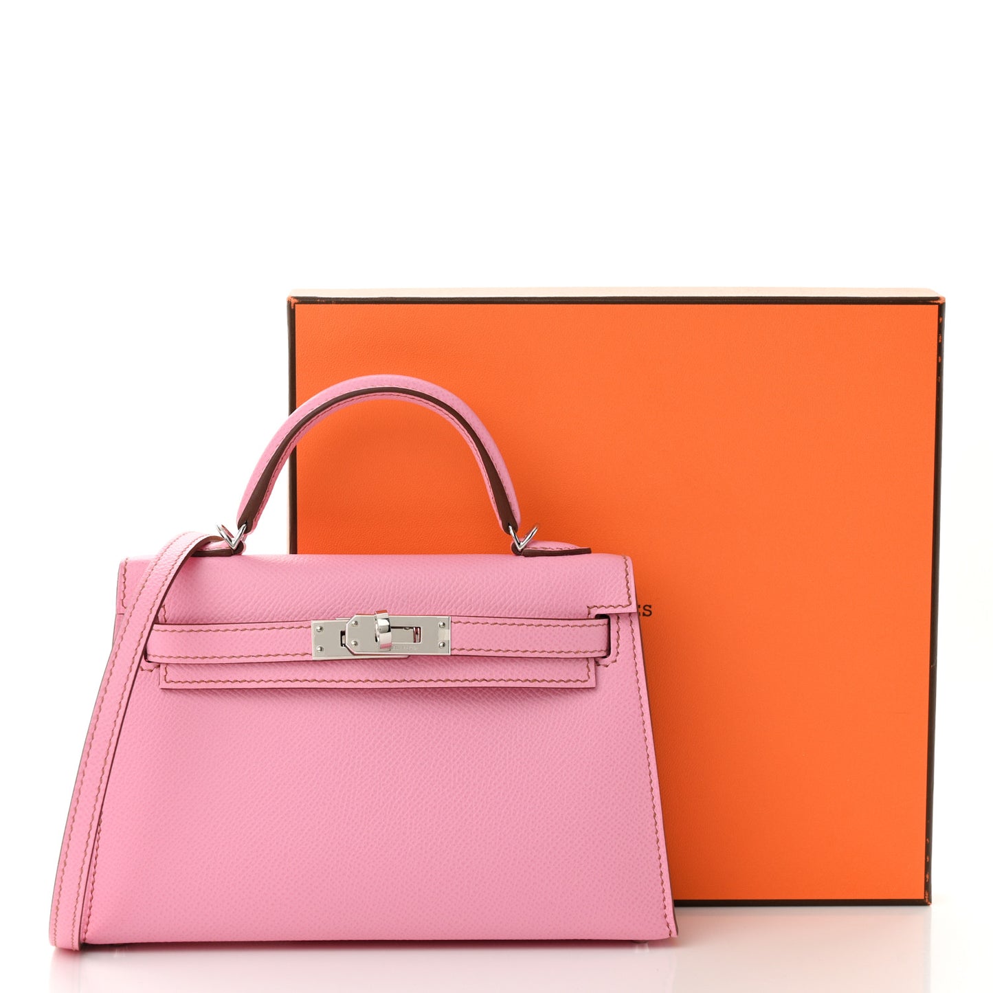 Epsom Mini Kelly Sellier 20 5P Pink