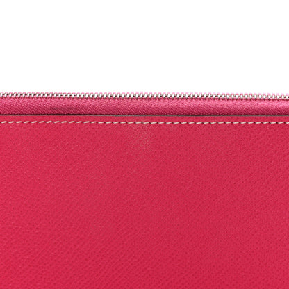 Hermes Epsom Silk'In Wallet Rose Tyrien 8 of 11