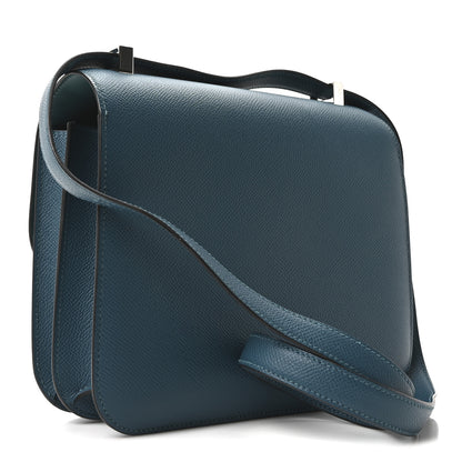 Hermes Epsom Enamel Constance 24 Vert Bosphore 3 of 11