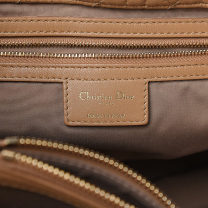 Christian Dior Lambskin Cannage Large Dior Soft Shopping Tote Beige 5 of 16