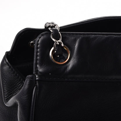 Chanel Lambskin Quilted Mademoiselle Shoulder Bag Black 8 of 11