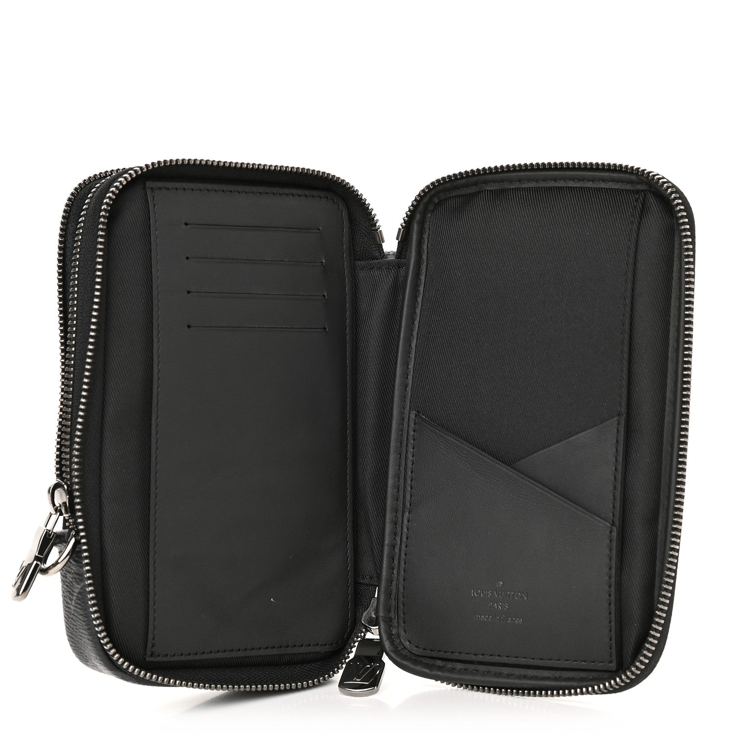 Louis Vuitton Monogram Eclipse Reverse Double Phone Pouch 6 of 10