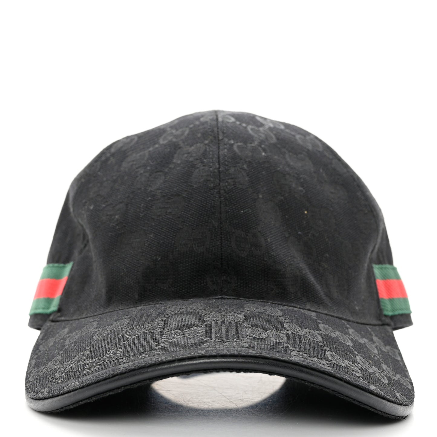 Monogram Web Baseball Hat L Black