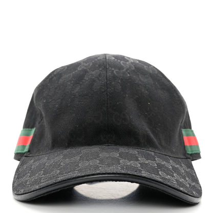 Gucci Monogram Web Baseball Hat L Black 3 of 8
