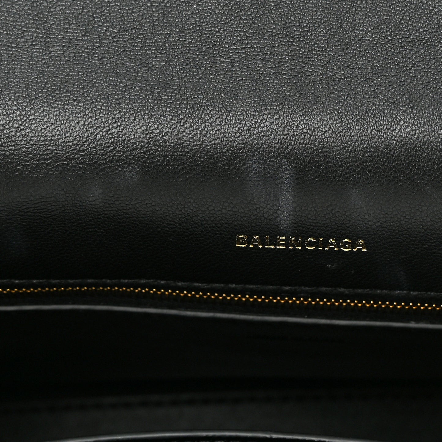Paper Calfskin S Downtown Chain Shoulder Bag Black