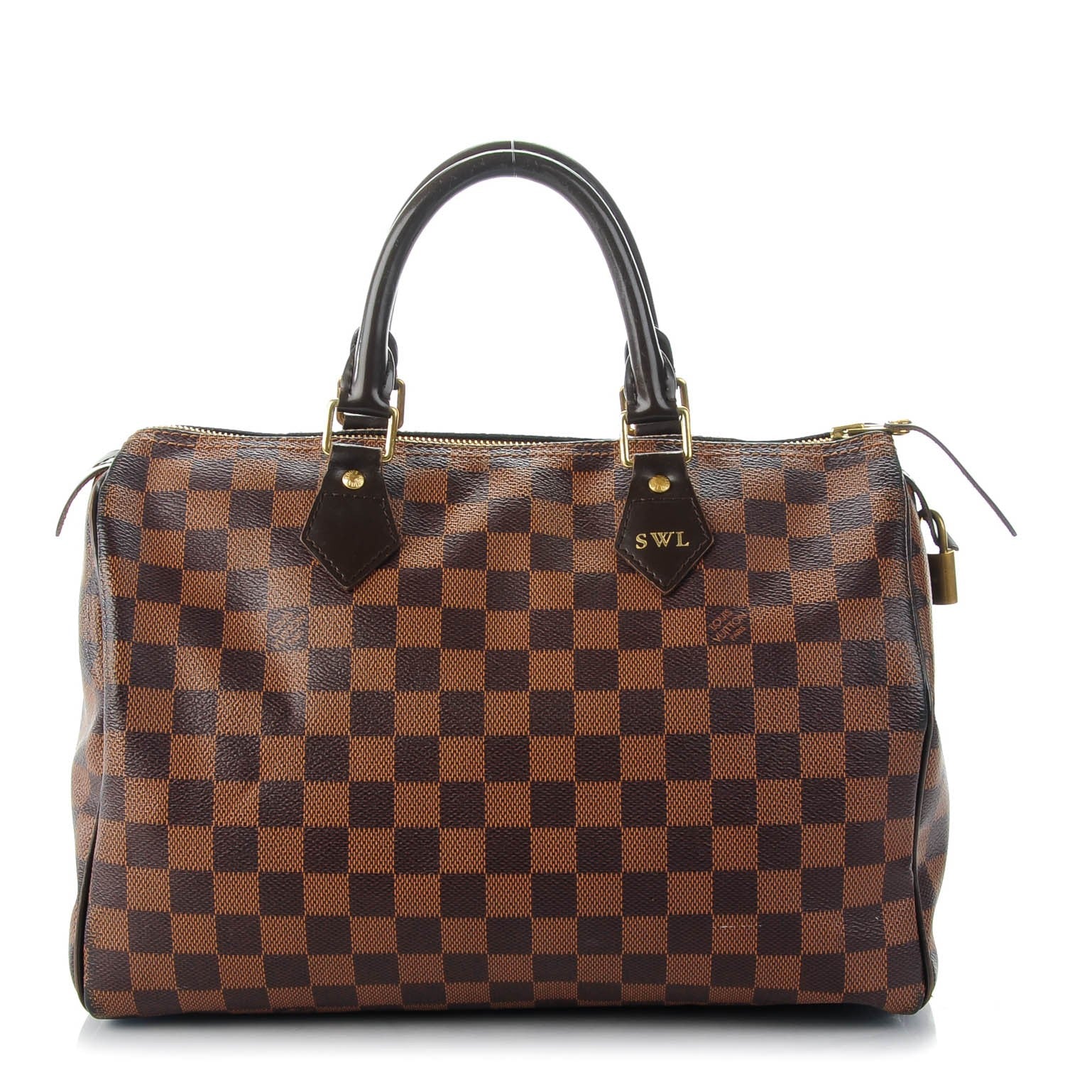 Louis Vuitton Damier Ebene Speedy 30 1 of 10
