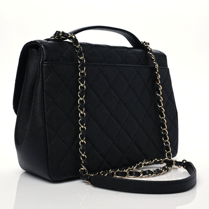 Chanel Caviar Quilted Large Business Affinity Flap Black 3 of 8