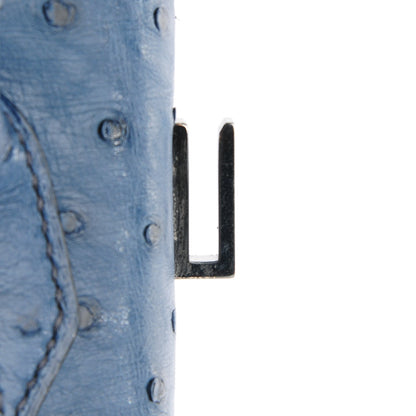 Hermes Ostrich Birkin 35 Bleu Roi 16 of 27