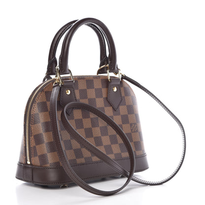 Louis Vuitton Damier Ebene Alma BB 3 of 11