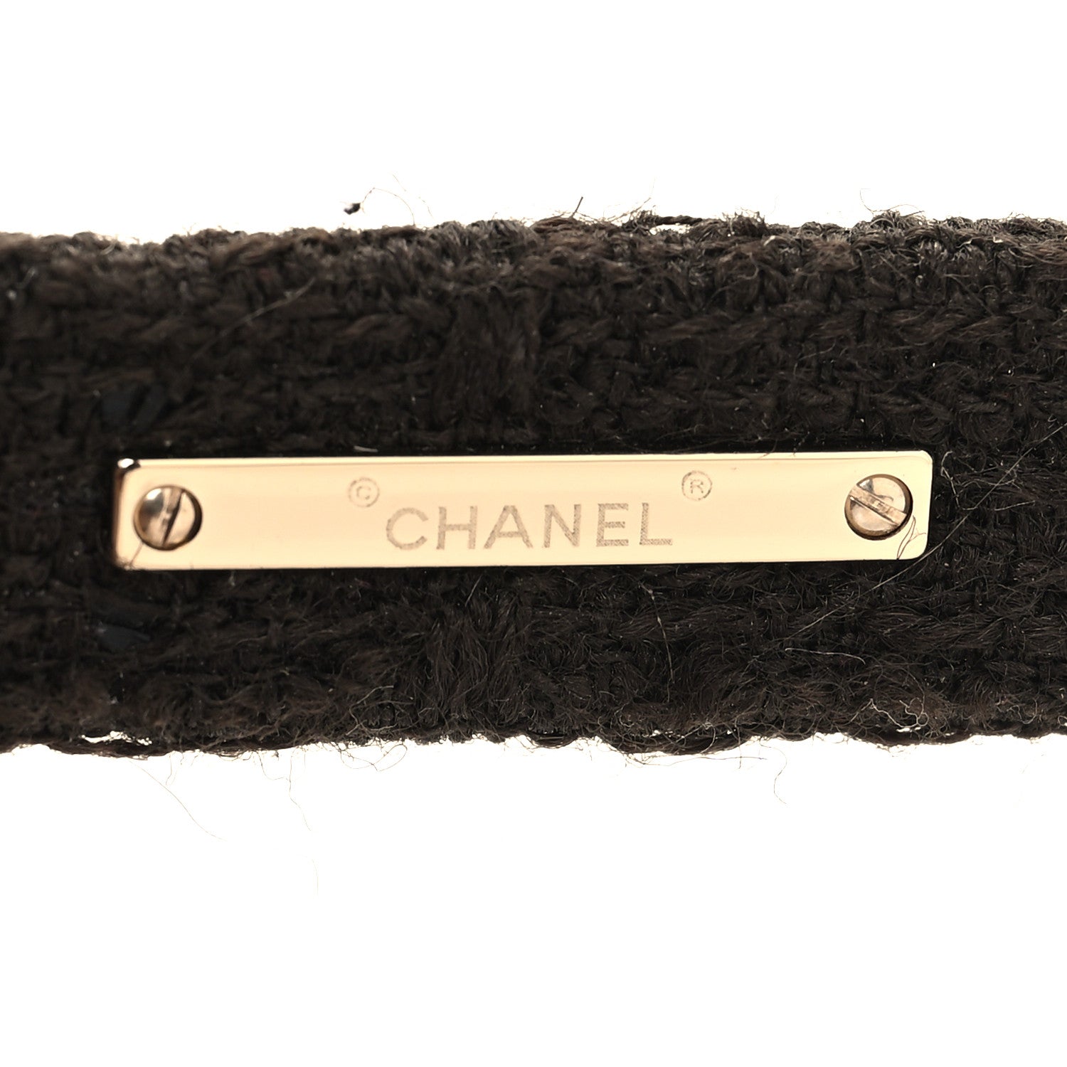 Chanel Acetate Tweed Wool CC Rectangle Sunglasses 5514 Tortoise 5 of 8