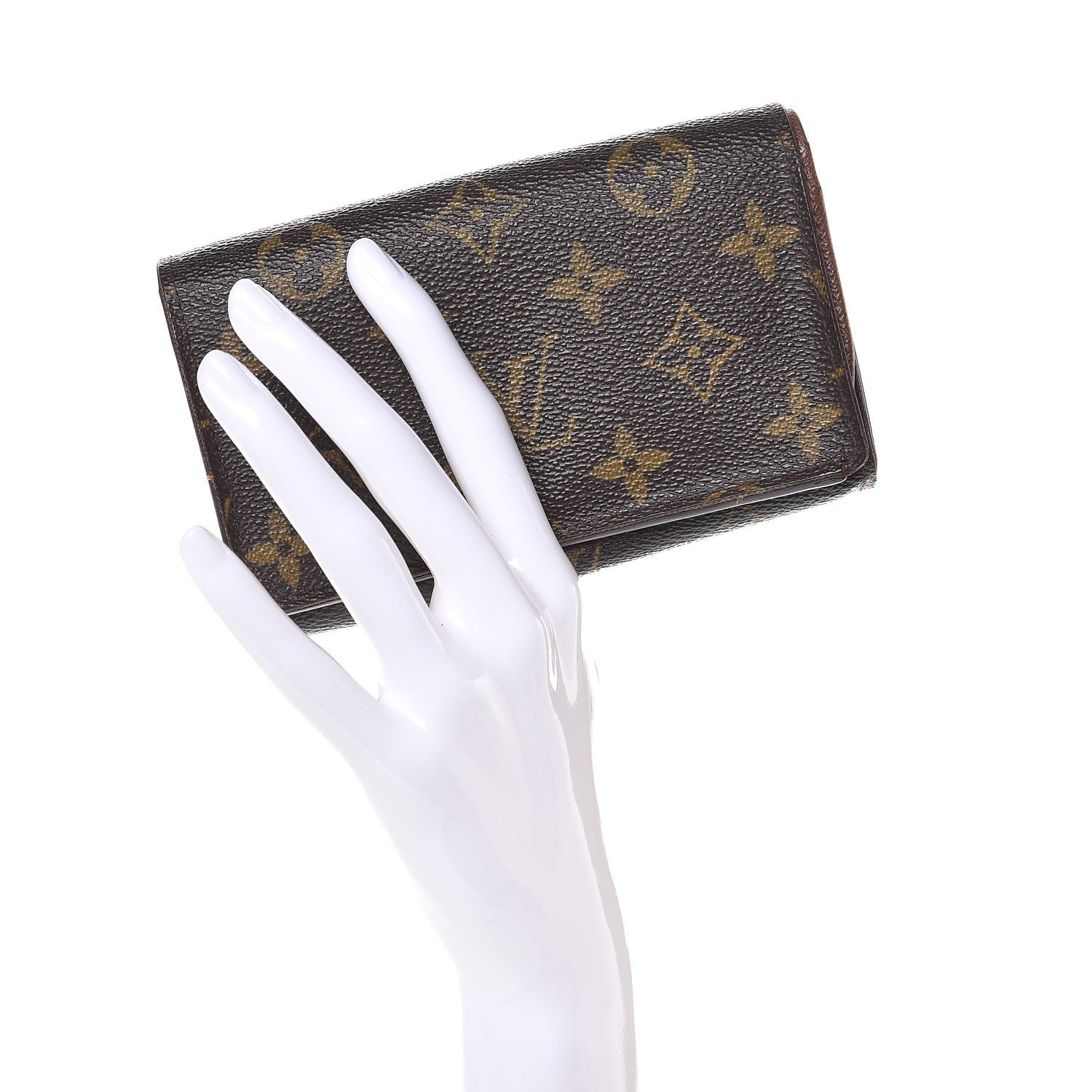 Louis Vuitton Monogram Porte-Monnaie Billets Tresor Wallet 2 of 11