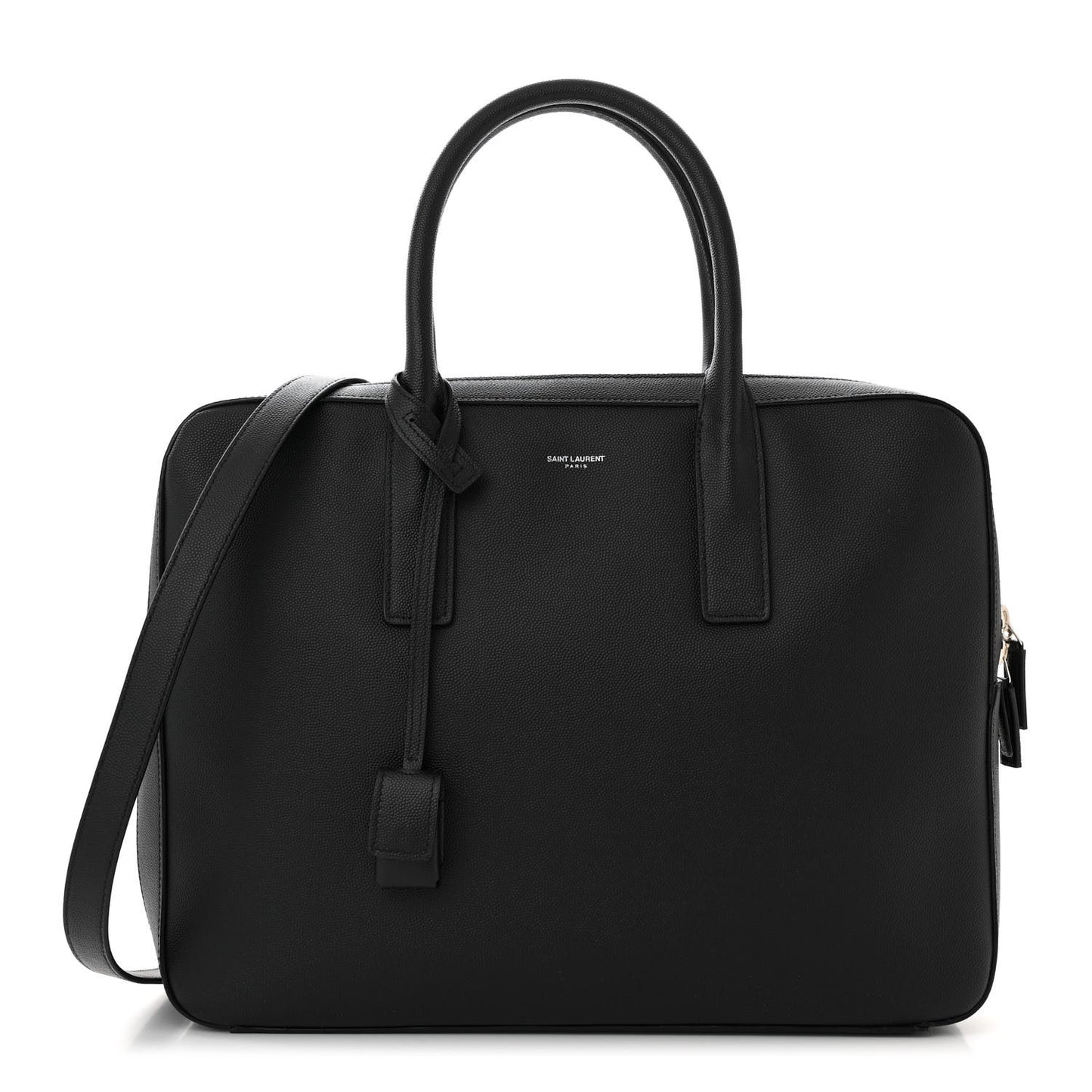 Grain de Poudre Medium Museum Briefcase Black