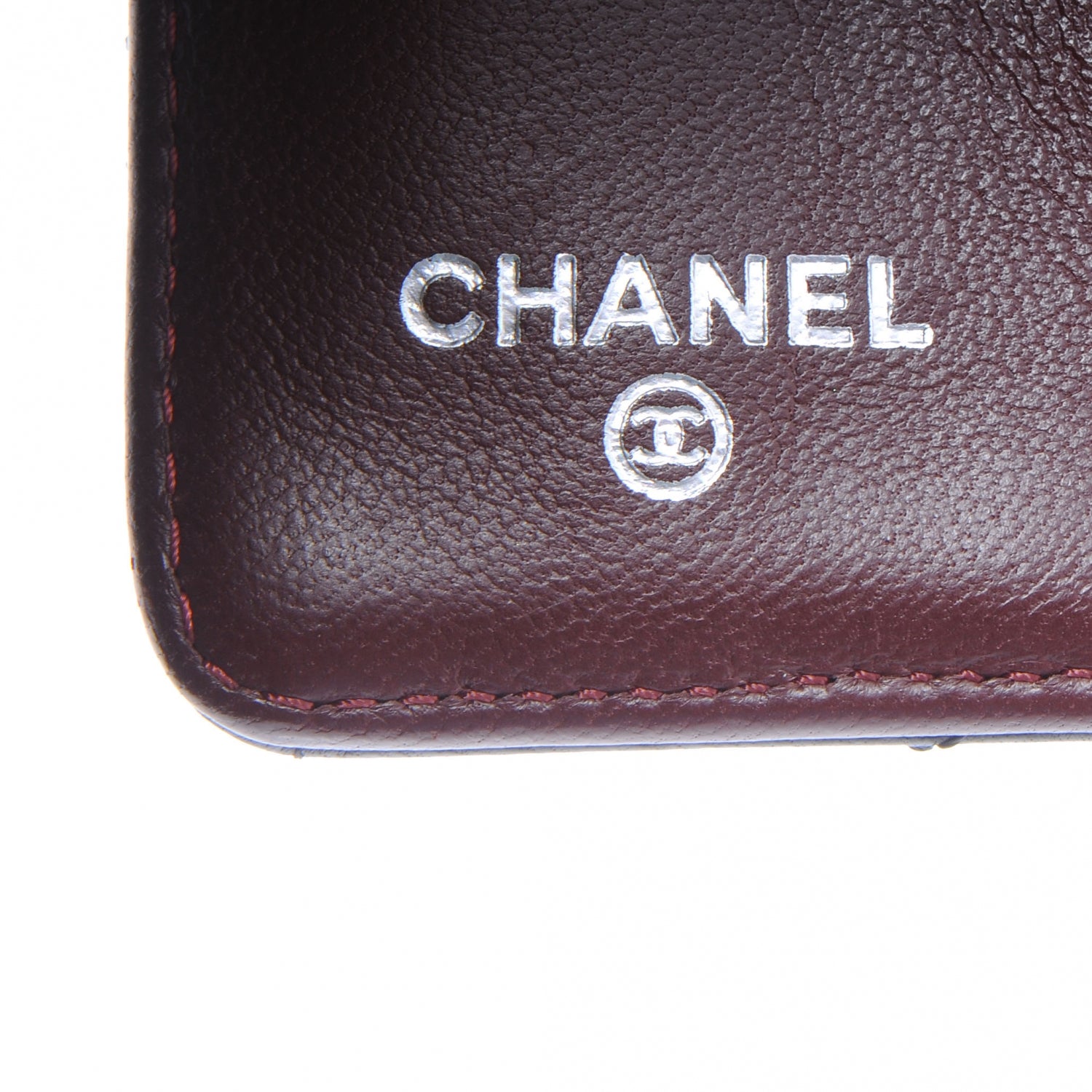 Chanel Lambskin Quilted Yen Wallet Black 7 of 8