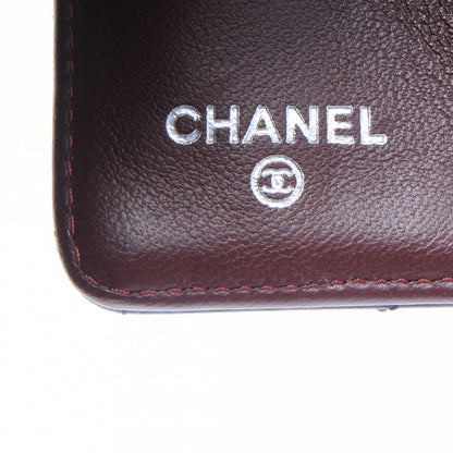 Chanel Lambskin Quilted Yen Wallet Black 7 of 8