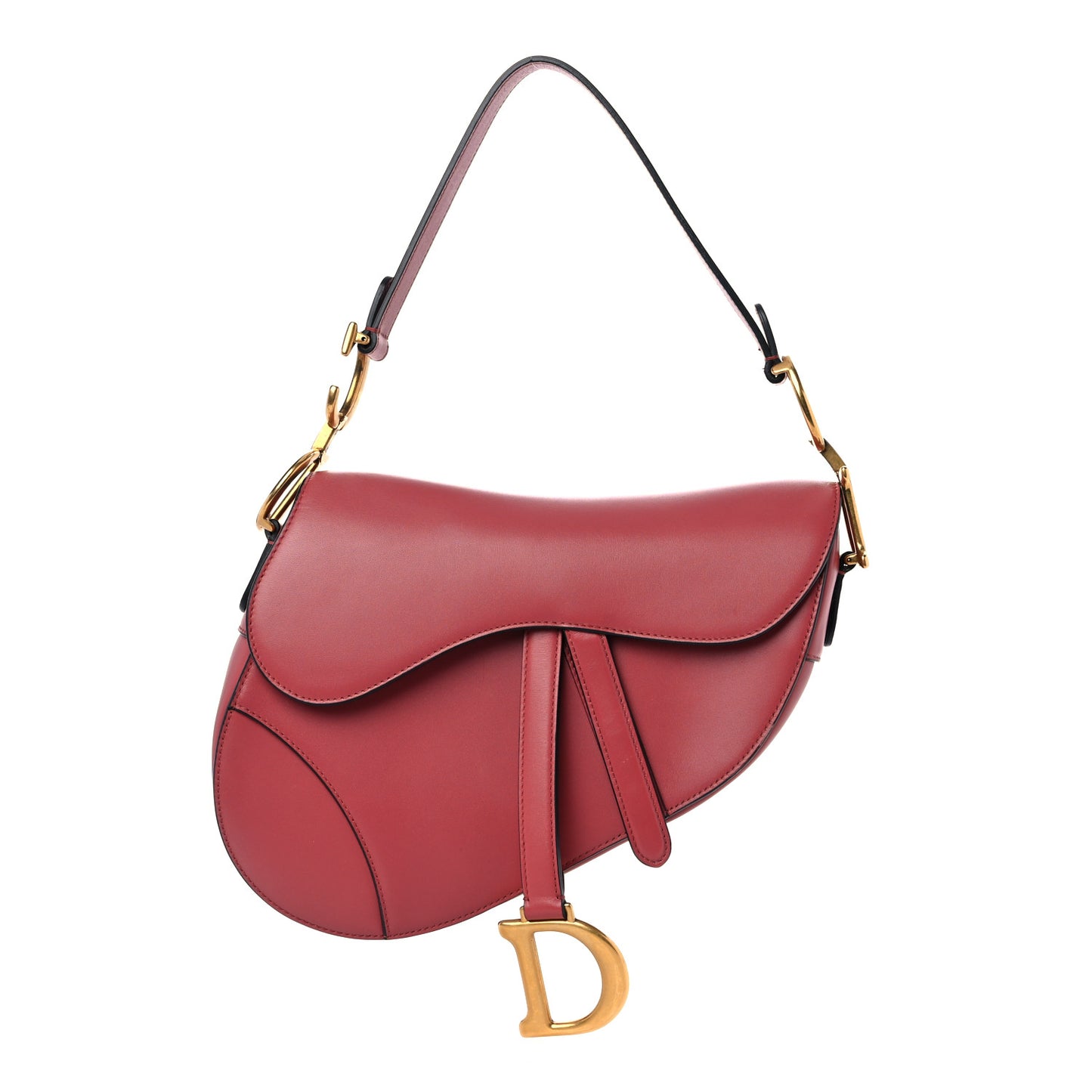 Calfskin Saddle Bag Pink