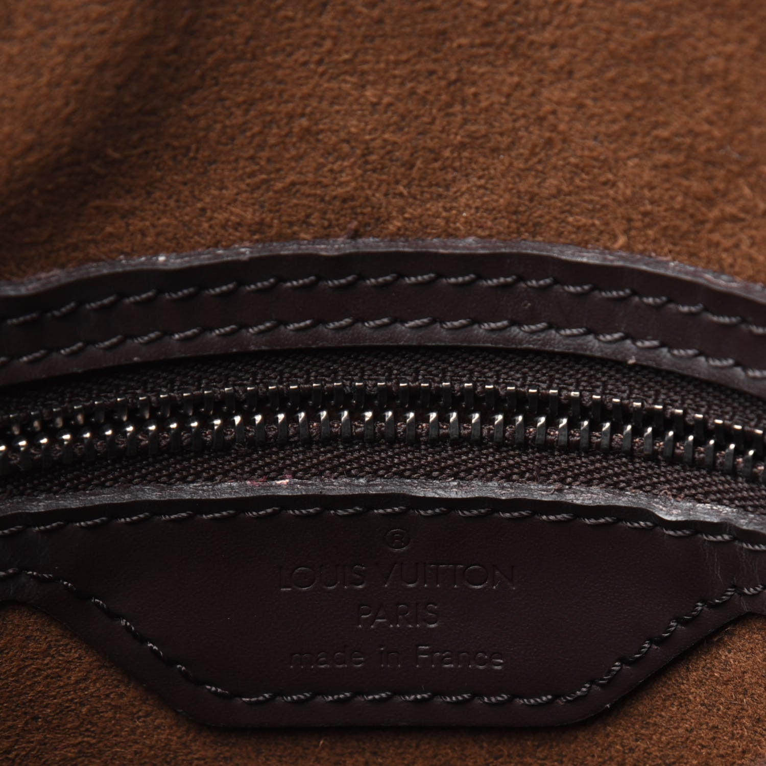 Louis Vuitton Epi Petit Bucket 23 Moka 6 of 18