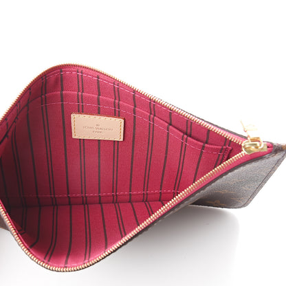 Louis Vuitton Monogram Neverfull MM GM Pochette Pivoine 4 of 5