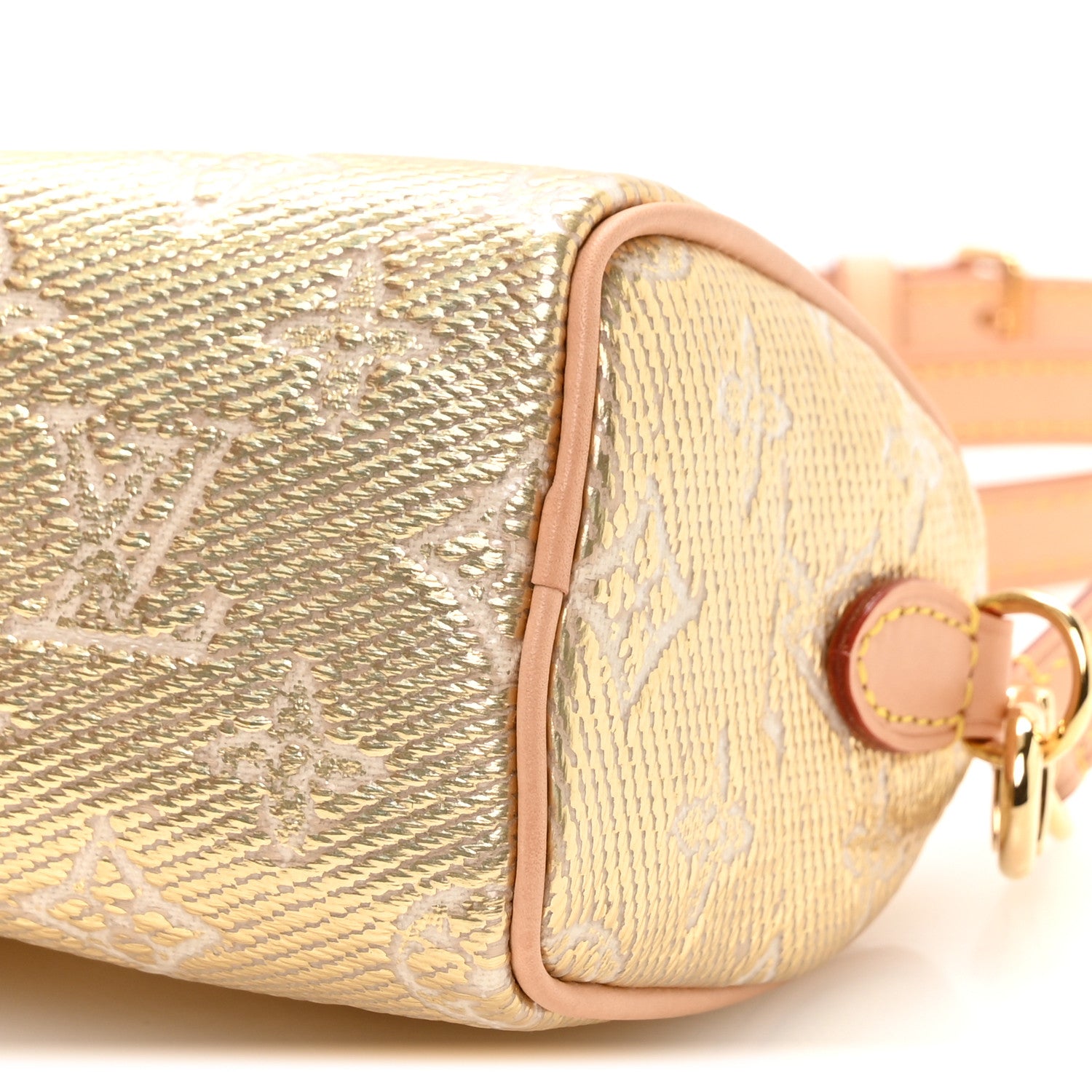 Louis Vuitton Monoglam Nano Speedy Beige 8 of 9