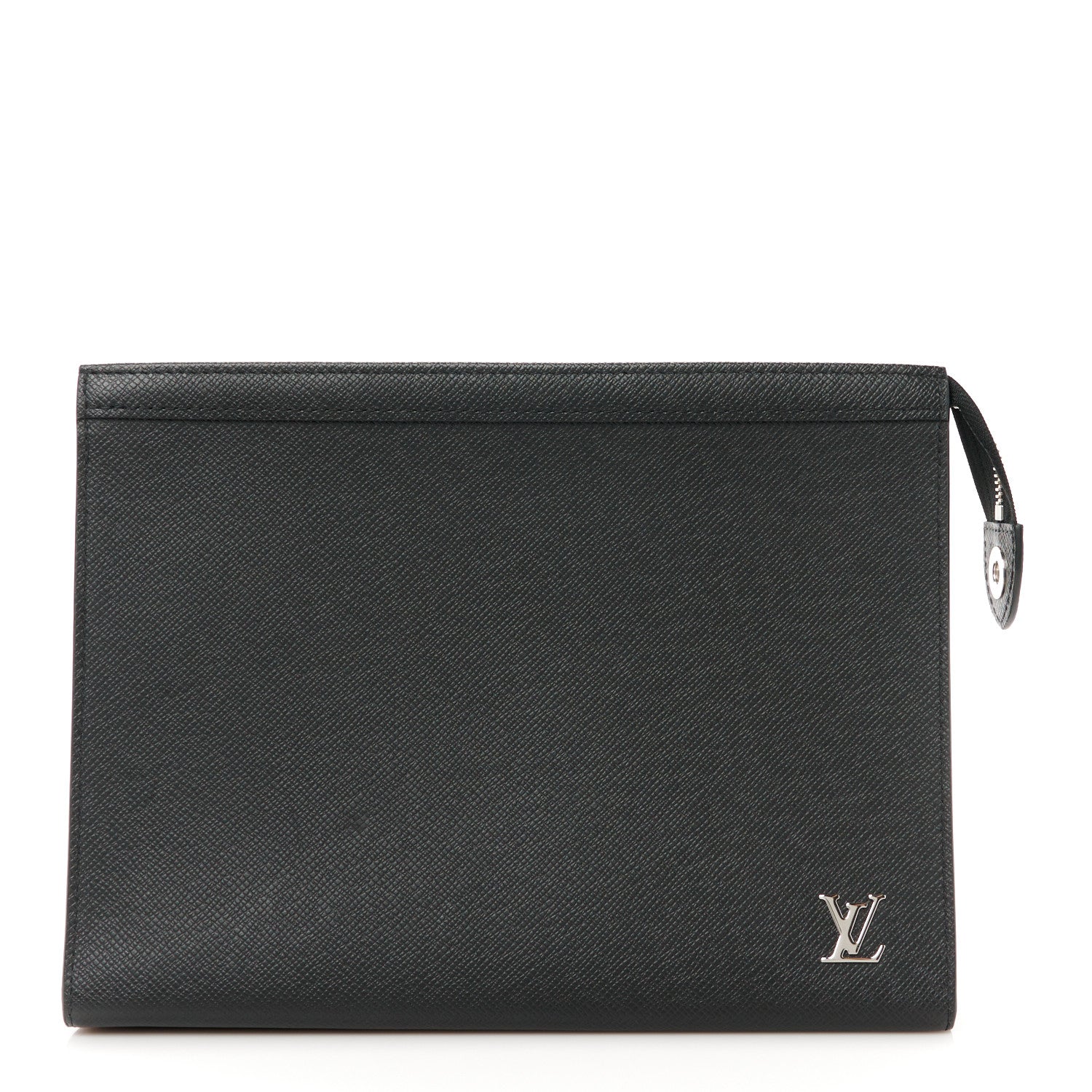 Louis Vuitton Taiga Pochette Voyage MM Black 1 of 8