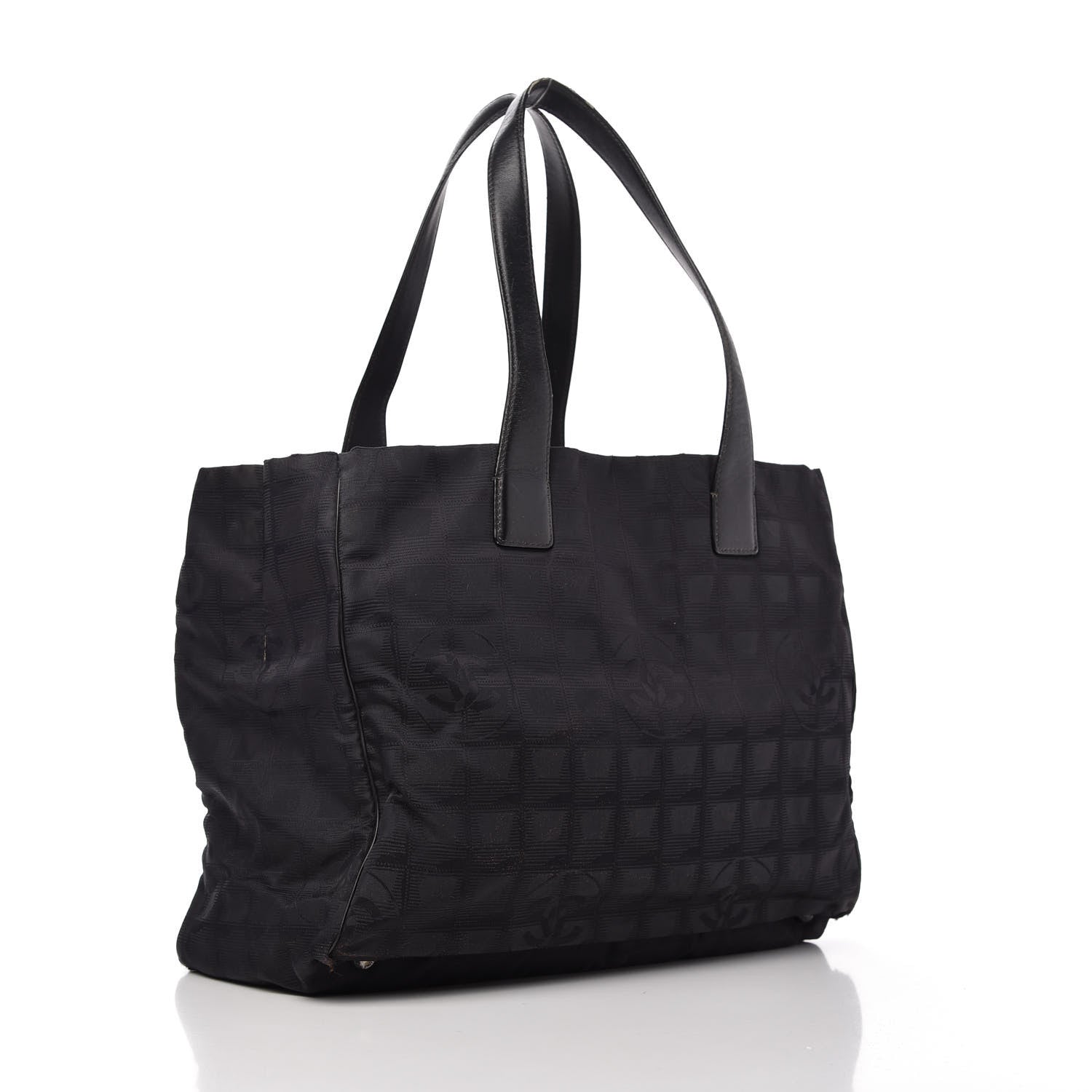 Chanel Nylon Medium Travel Tote Black 3 of 11