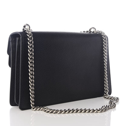 Gucci Pebbled Calfskin Small Dionysus Shoulder Bag Black 2 of 9