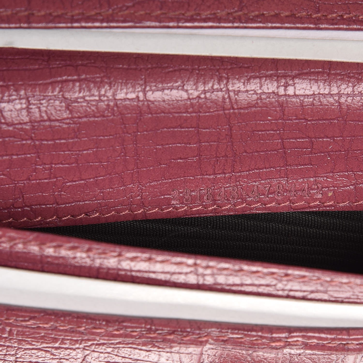 Gucci Calfskin Studded Soho Continental Wallet Peonia Flower 7 of 16