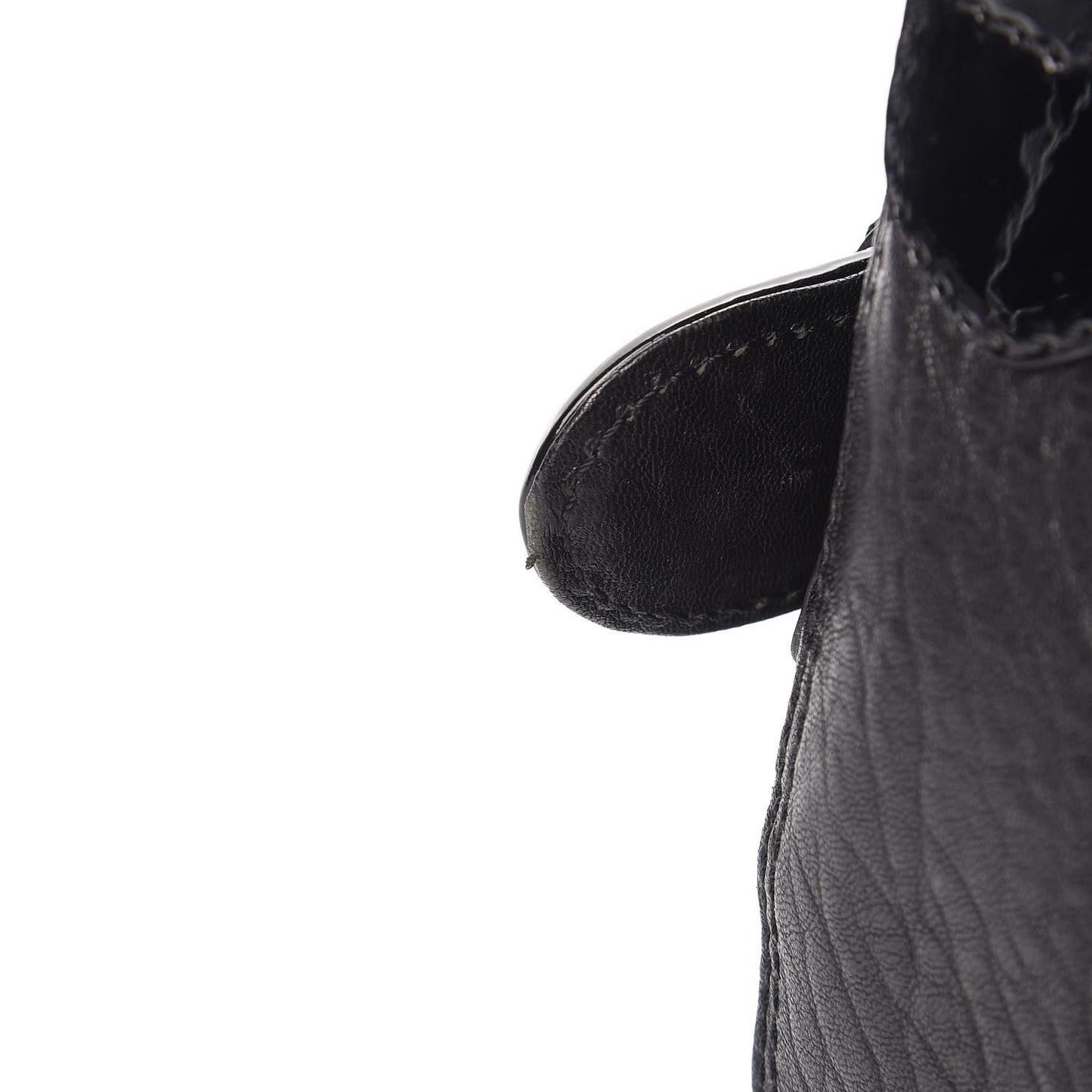 Nappa Patent B Bis Flap Bag Black