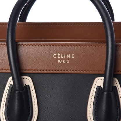 Celine Satin Calfskin Nano Tri-Color Luggage 9 of 9