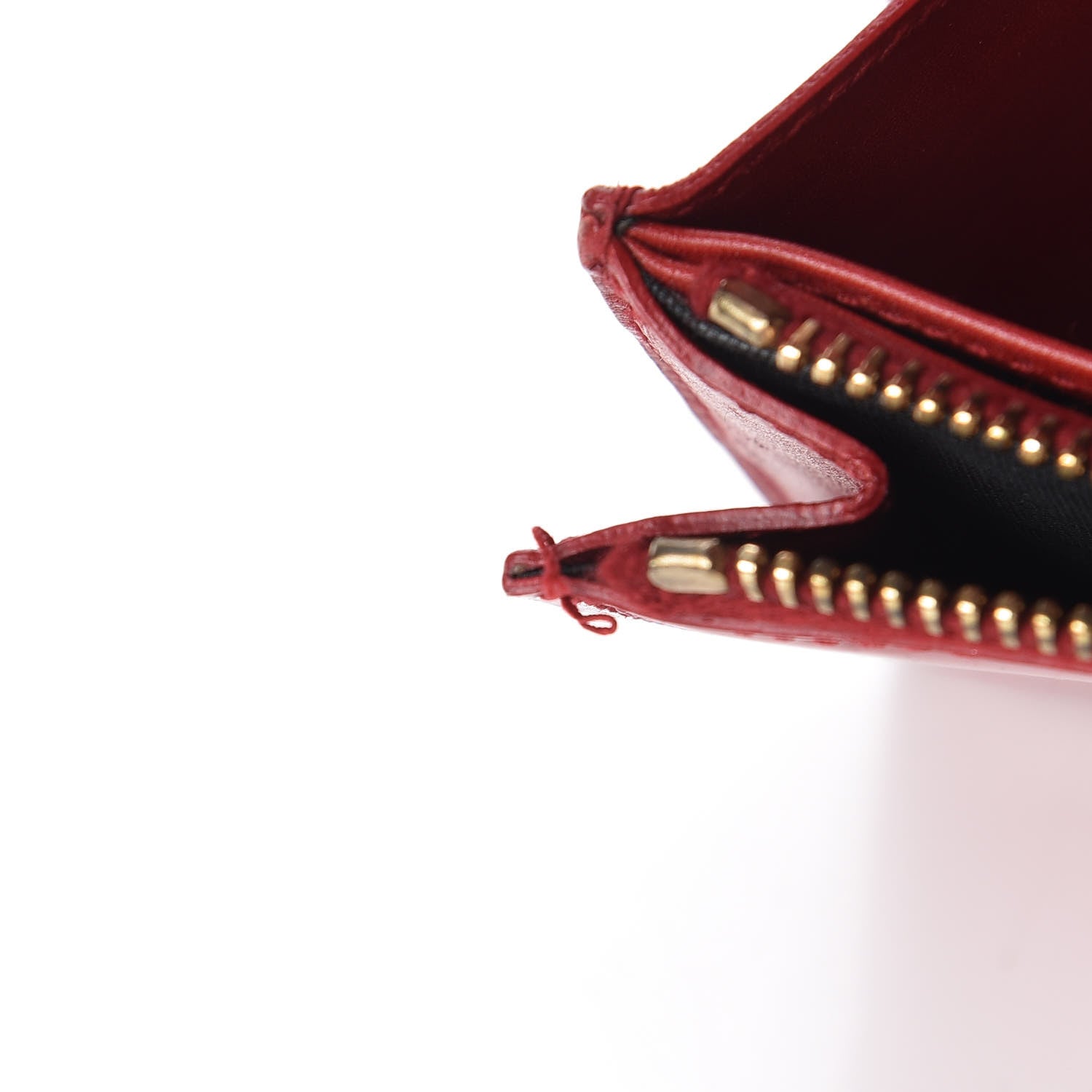 Saint Laurent Patent Belle De Jour Flap Wallet Red 12 of 13