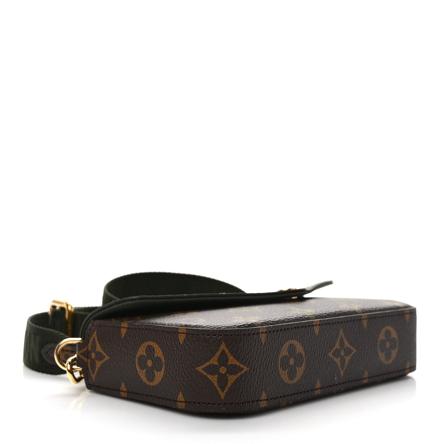 Monogram Felicie Strap & Go Kaki