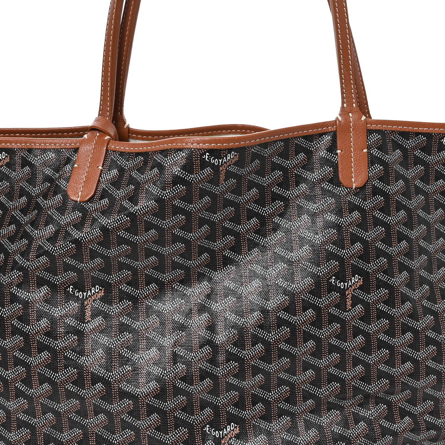 Goyard Goyardine Saint Louis GM Black Gold 9 of 13