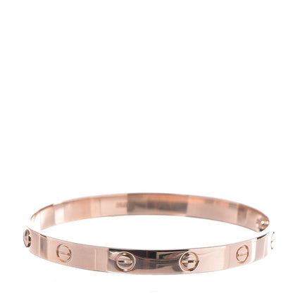 Cartier 18K Pink Gold LOVE Bracelet 18 3 of 5