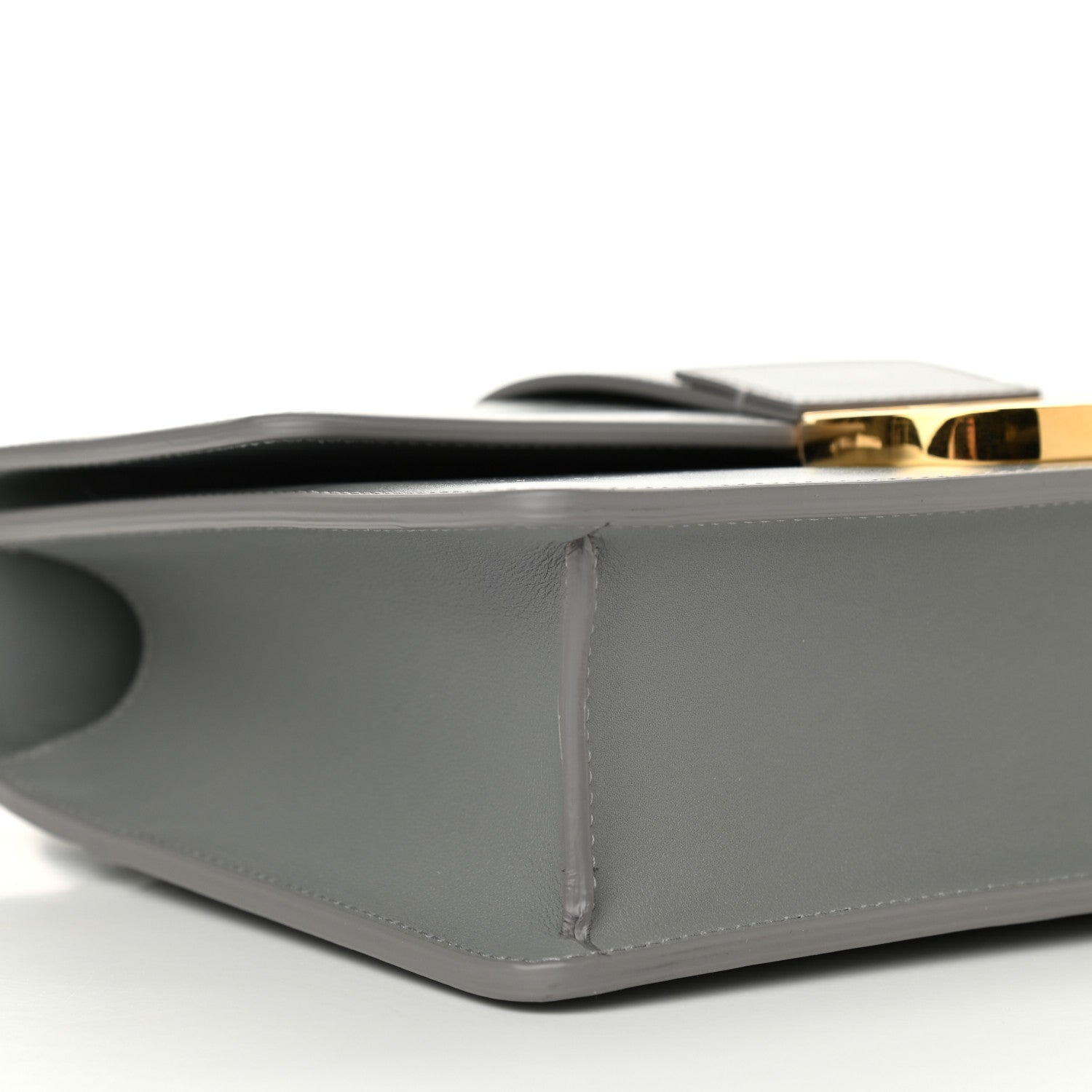 Christian Dior Smooth Calfskin 30 Montaigne Flap Bag Gray 8 of 10