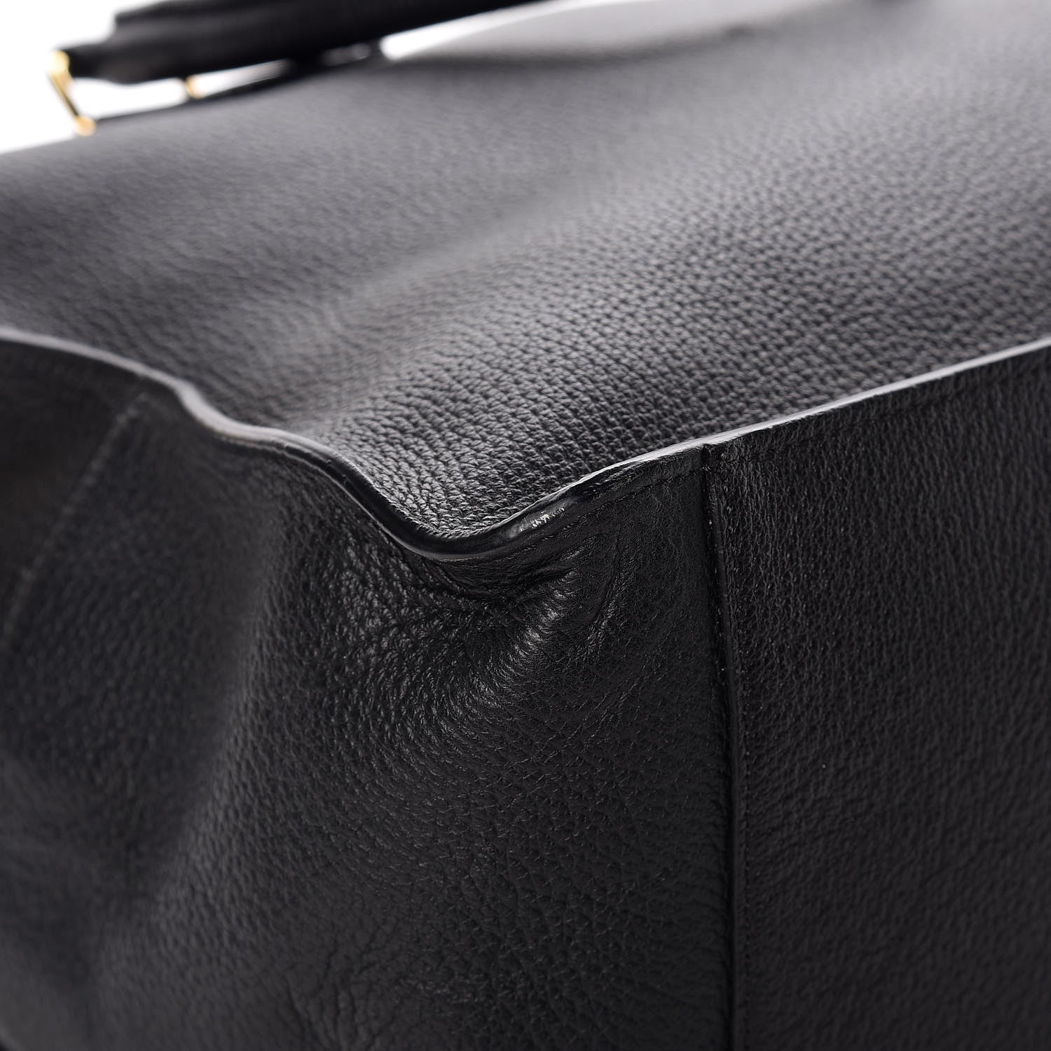 Versace Calfskin Palazzo Holdall Bag Black 12 of 13
