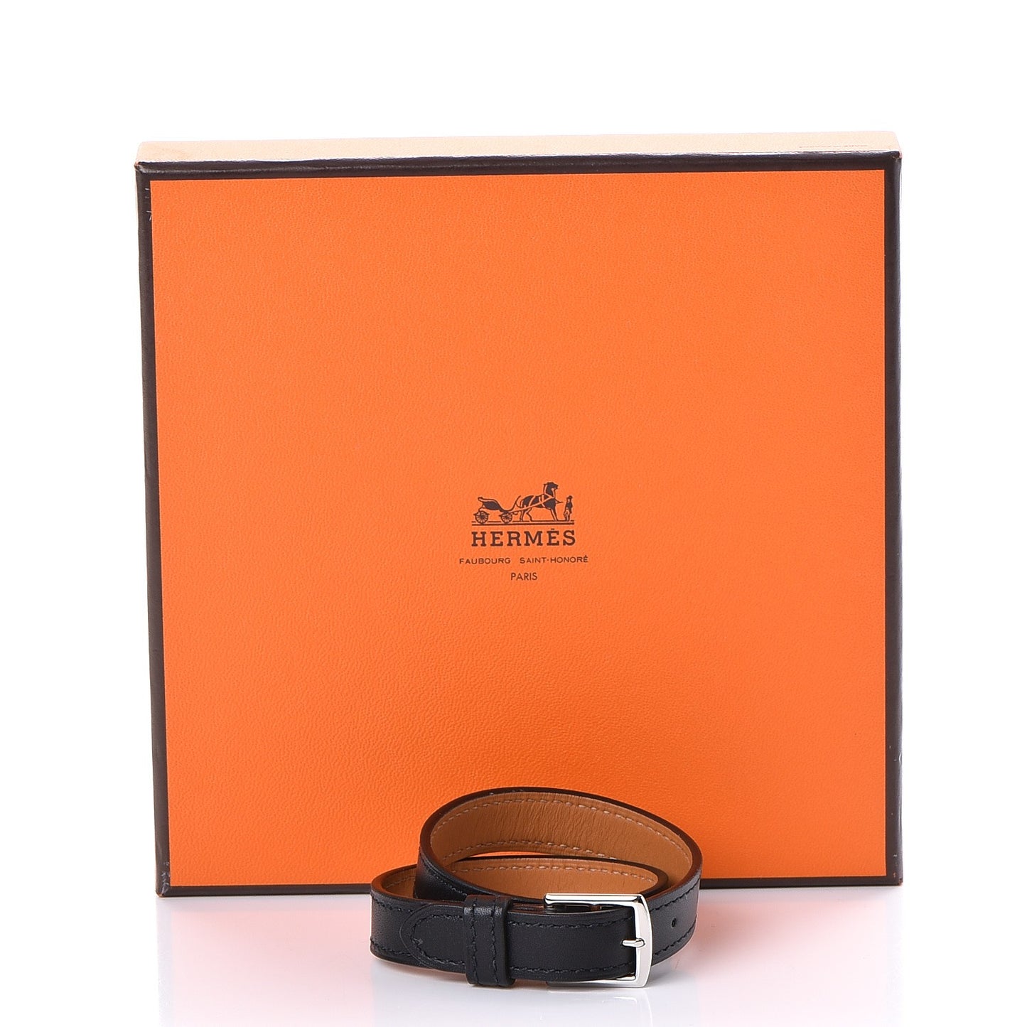 Chamonix Etriviere Double Tour Bracelet Black