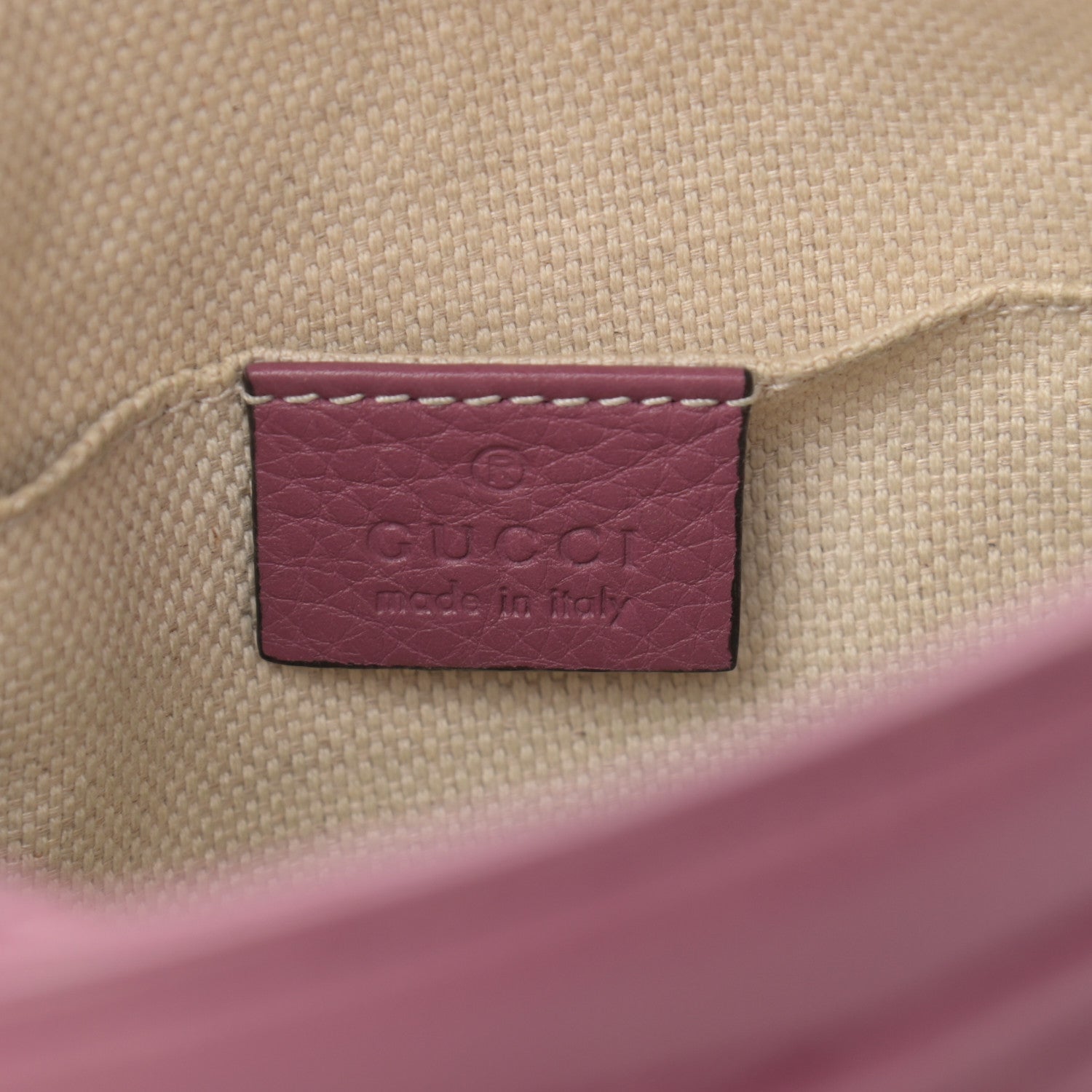 Gucci Cellarius Calfskin Mini Soho Chain Bag Peonia Flower 6 of 16