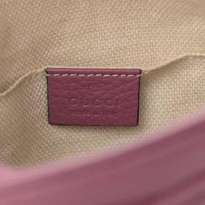 Gucci Cellarius Calfskin Mini Soho Chain Bag Peonia Flower 6 of 16