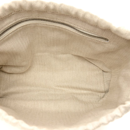 Hermes Canvas Barenia Fourbi 25 MM Pouch Naturel Fauve 5 of 6