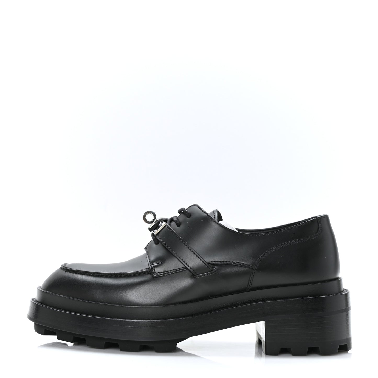 Glossed Calfskin First Oxford 37 Black