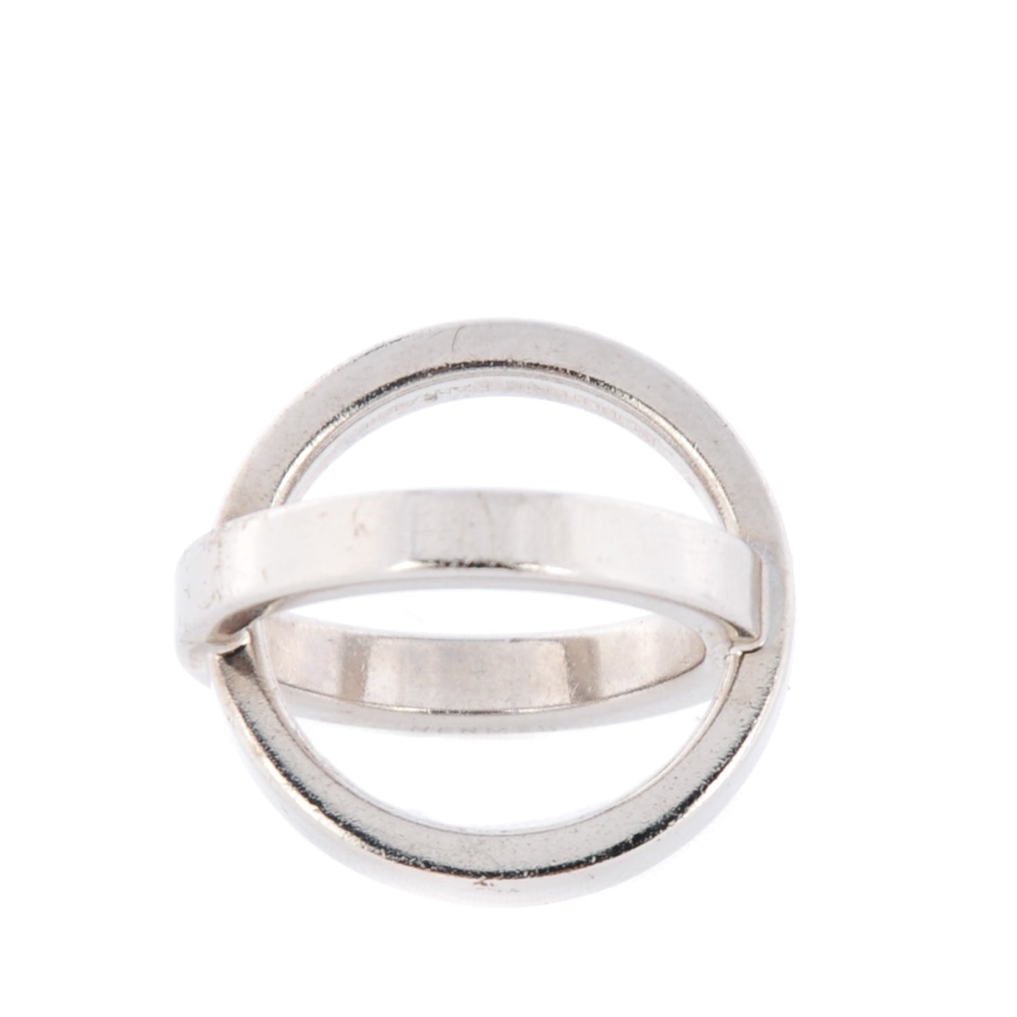 Cosmos Scarf Ring Silver