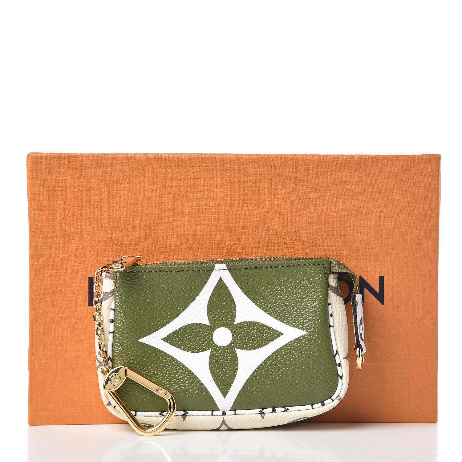 Louis Vuitton Monogram Giant Micro Pochette Accessories Kaki White 8 of 8