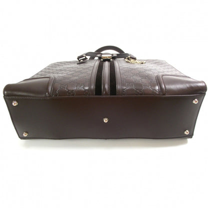 Gucci Guccissima Large Treasure Tote Chocolate 4 of 12