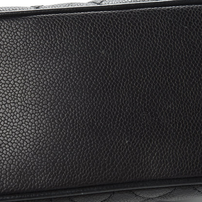 Chanel Caviar Quilted Medium Rock In Rome Single Flap Black 11 of 12