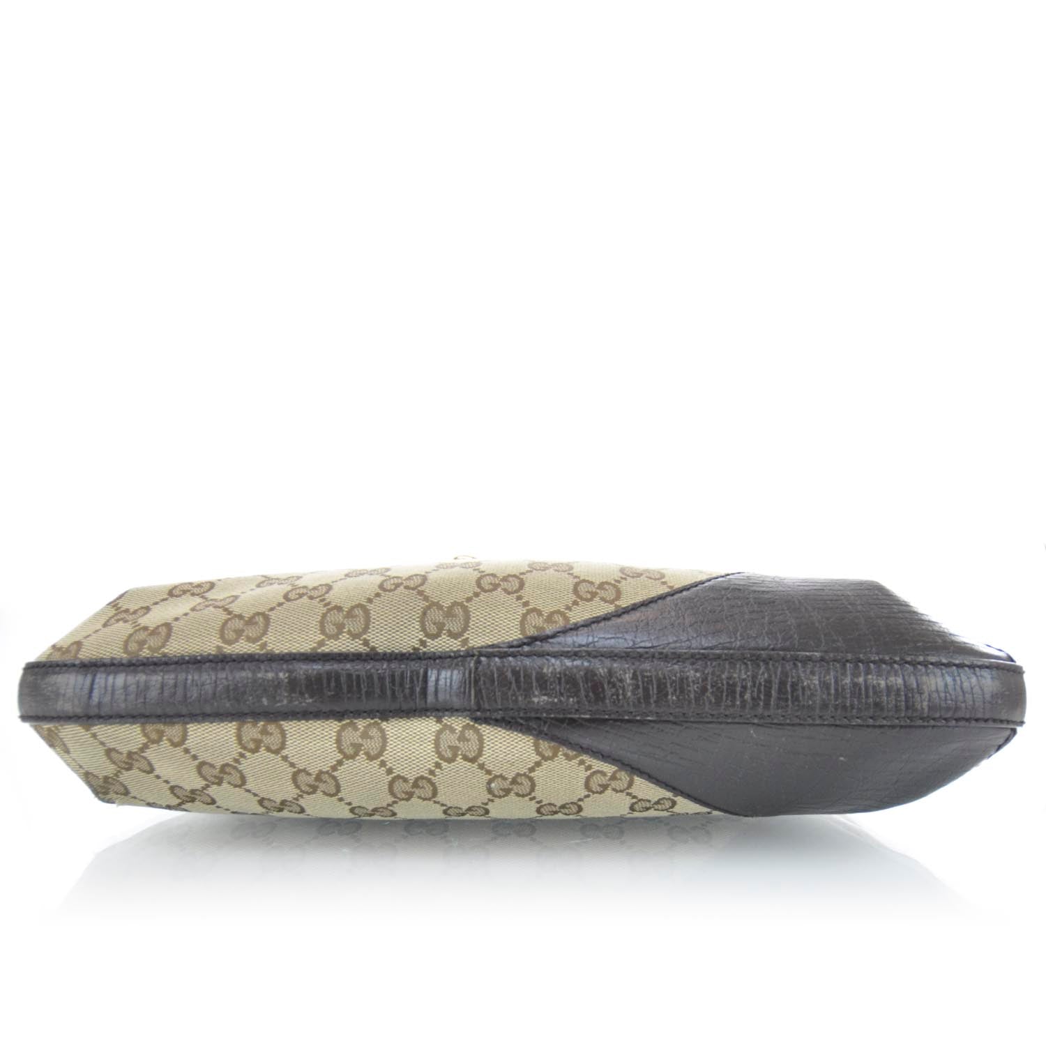 Gucci Monogram Hasler Shoulder Bag Ebony 5 of 10